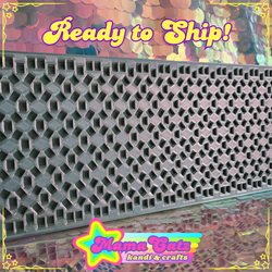 Ready to Ship! 4X-Base Stitch Kandi Planner (Silver & Grey)