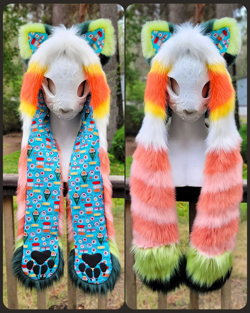 Sushi Cat Full Hood (Size Large)