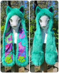 "Caribbean Lotus Fox" Full Hood, Available 6/24/22, 10am PST!