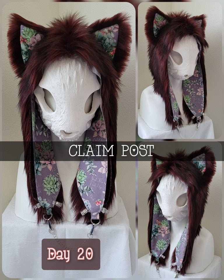 Sassy Succulents Wolf - Large