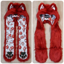 "Festive Fox" Full Hood! Available 12/06/21, 10am PST!