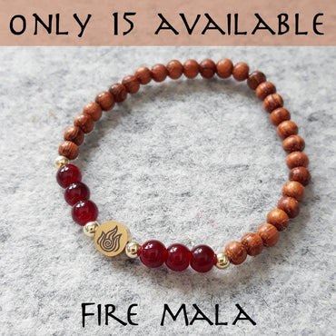 Fire Mala (Gold)