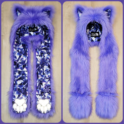 "Fractal Foxes" Full Hood, Available 4/25/22, 7pm PST!