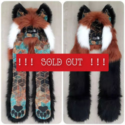 "Patina Geo Foxes" Full Hood! Available 1/29/22, 10am PST!