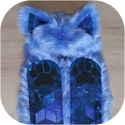 "Periwinkle Wolf" Full Hood! Available 1/11/22, 10am PST!