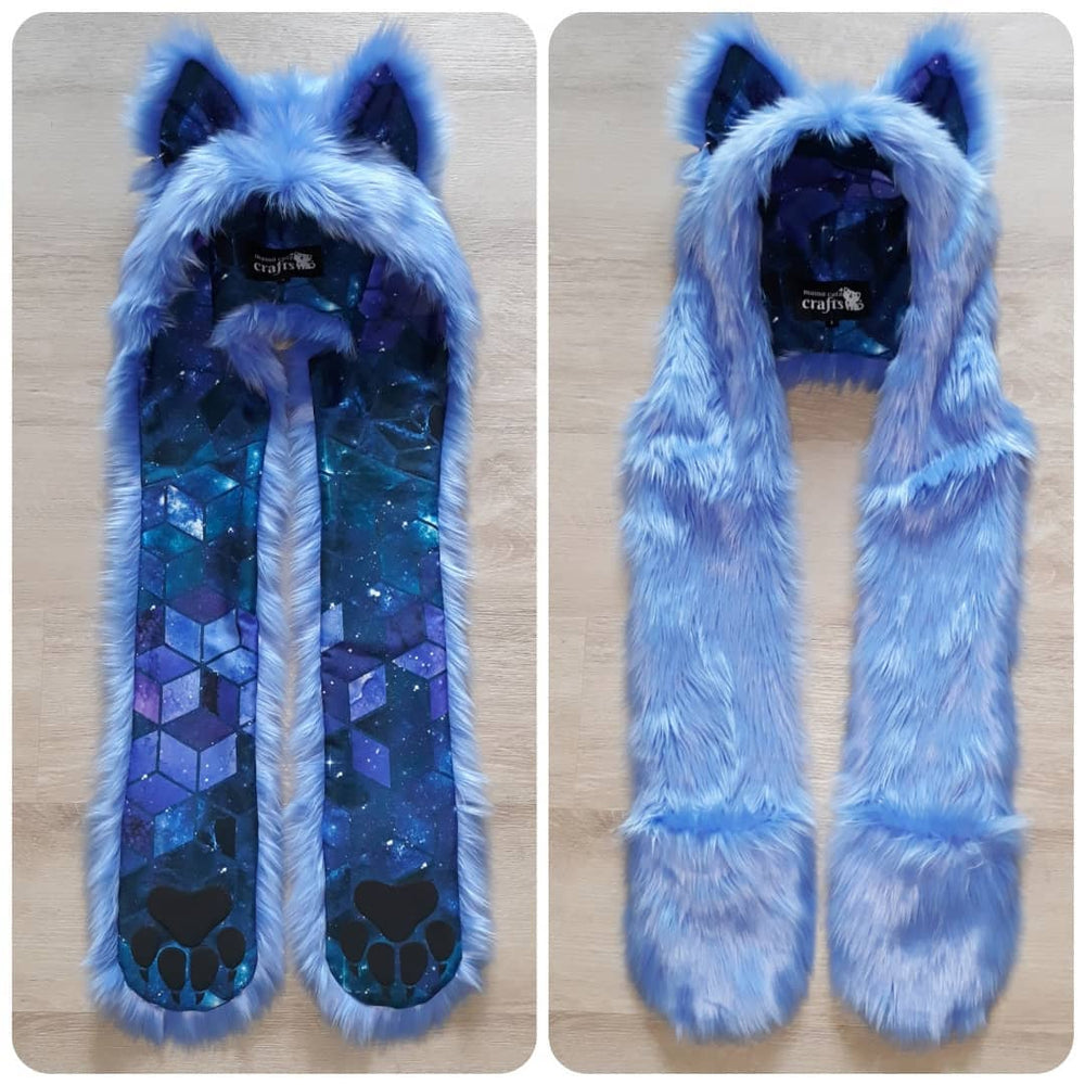 "Periwinkle Wolf" Full Hood! Available 1/11/22, 10am PST!