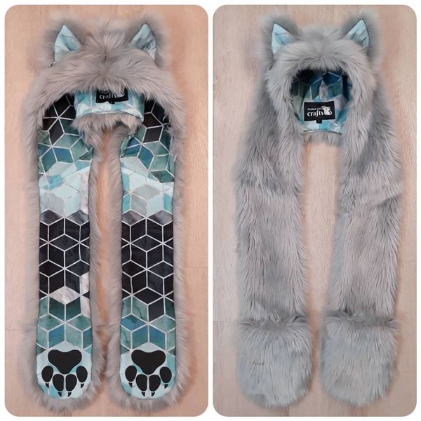 "Viridescent Vixen" Full Hood! Available 1/21/22, 10am PST!