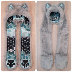 "Viridescent Vixen" Full Hood! Available 1/21/22, 10am PST!