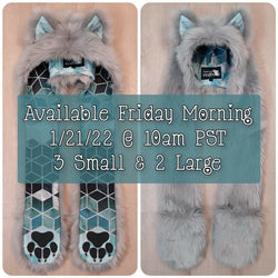 "Viridescent Vixen" Full Hood! Available 1/21/22, 10am PST!