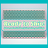 Kandi Planner 2-1 Drop Peyote Stitch | Pre-Made & Ready to Ship | Original Size | Colors: Vibrant Teal/Acid Green/Pastel Pink