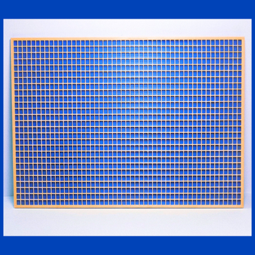 Kandi Planner Straight Stitch | Pre-Made & Ready to Ship | Large Size | Colors: Royal Blue/Pastel Peach