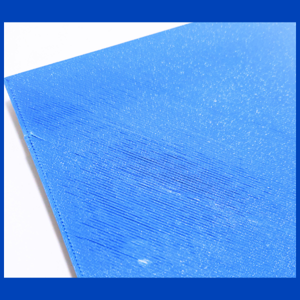 Kandi Planner Straight Stitch | Pre-Made & Ready to Ship | Large Size | Colors: Royal Blue/Pastel Peach