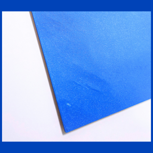 Kandi Planner Straight Stitch | Pre-Made & Ready to Ship | Large Size | Colors: Royal Blue/Pastel Peach