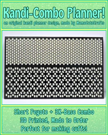 Kandi Planner | Short Peyote/3X-Base Combo Board | Made-To-Order