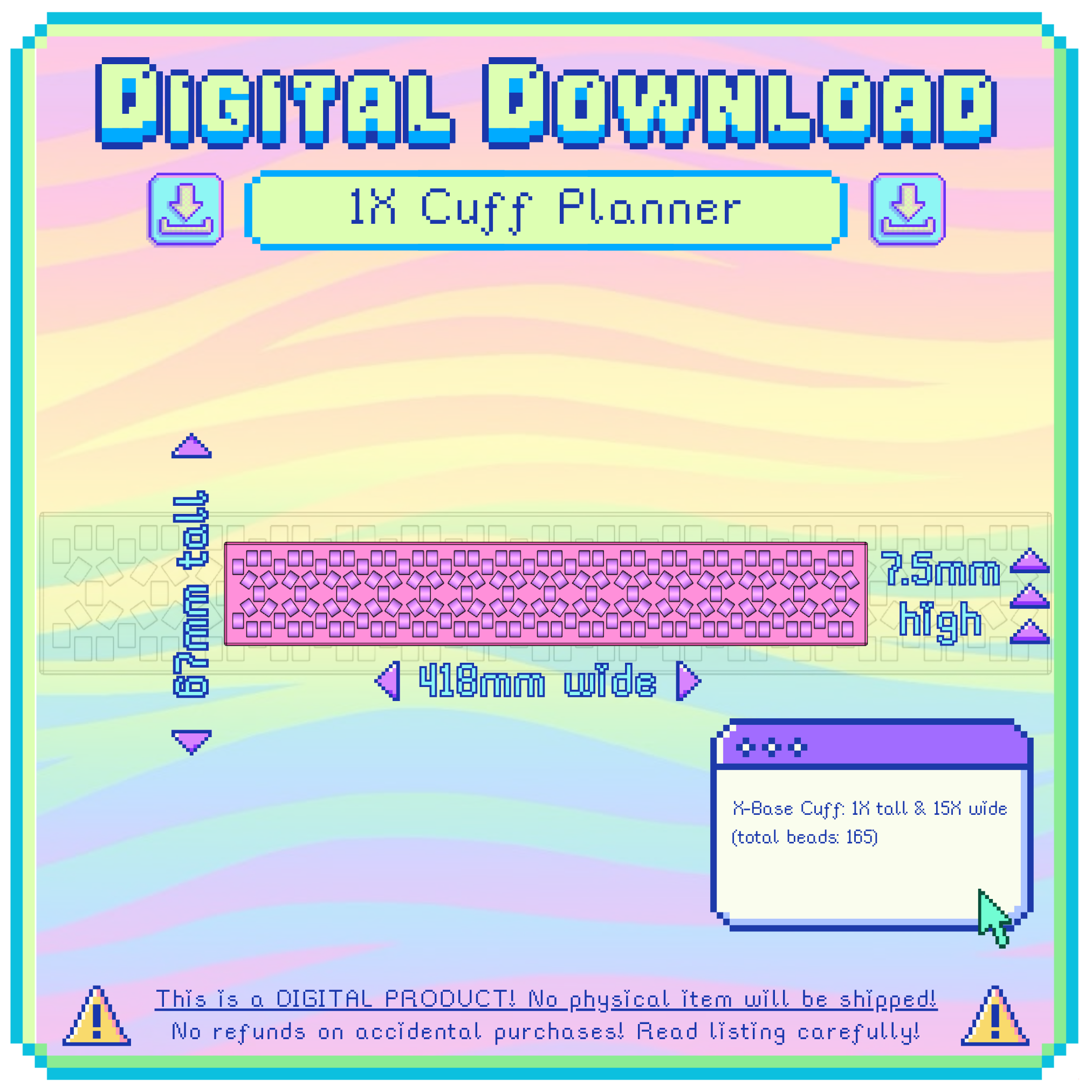 3D Model: 1X-Base Cuff (Digital Download)