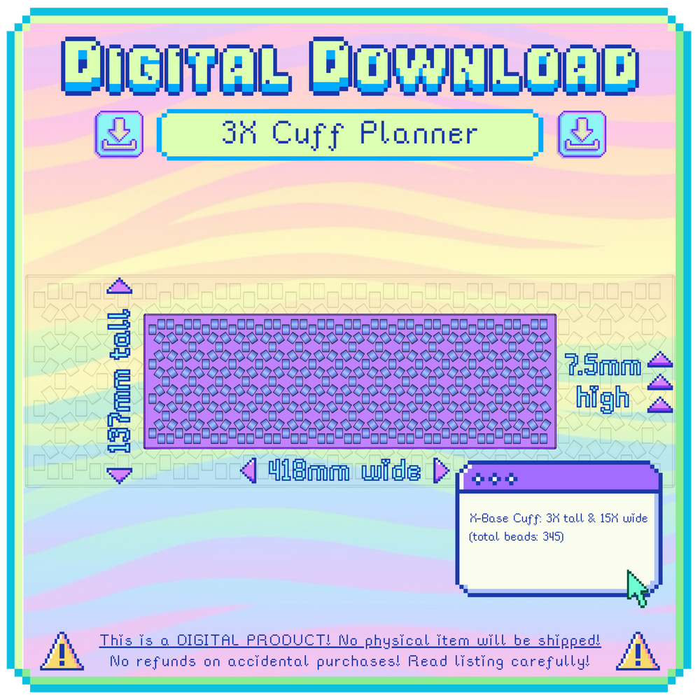 3D Model: 3X-Base Cuff (Digital Download)