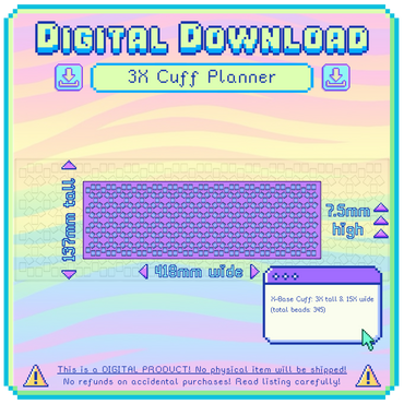 3D Model: 3X-Base Cuff (Digital Download)