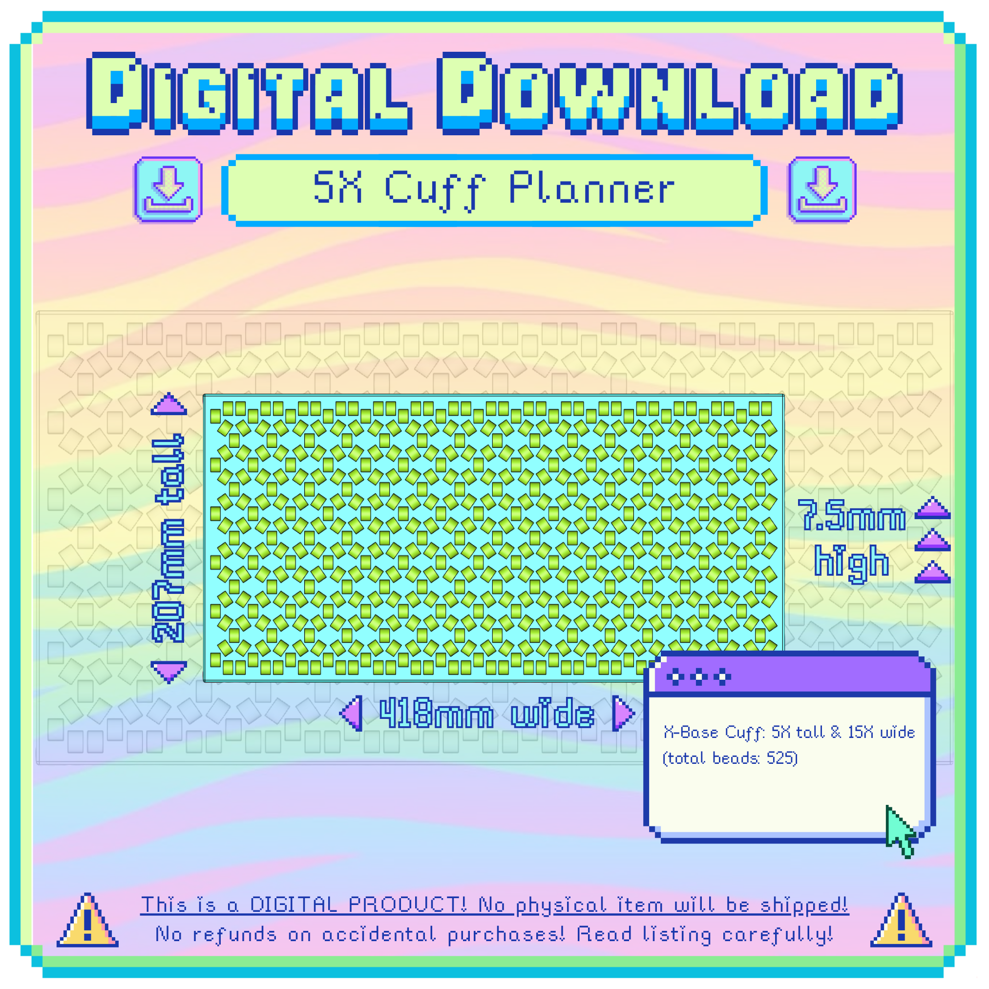 3D Model: 5X-Base Cuff (Digital Download)