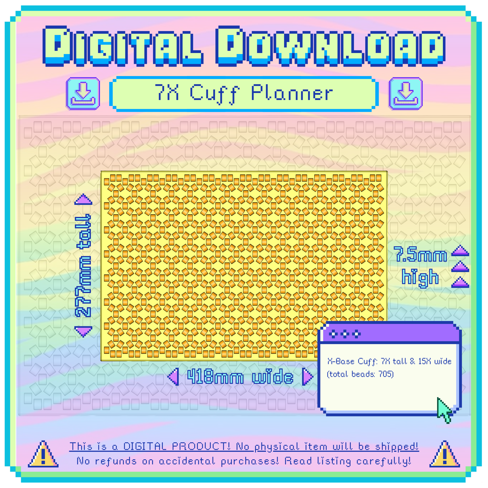 3D Model: 7X-Base Cuff (Digital Download)