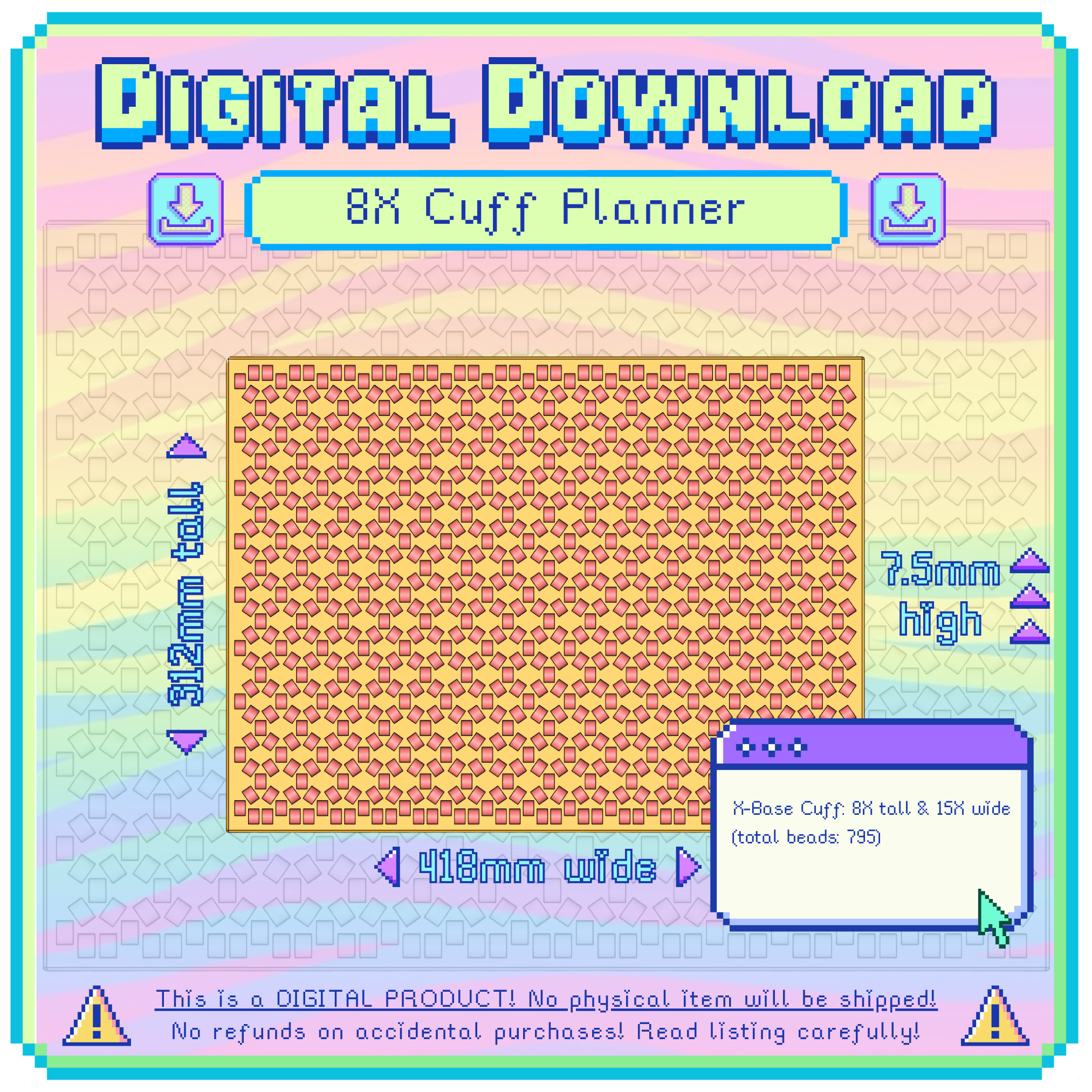 3D Model: 8X-Base Cuff (Digital Download)