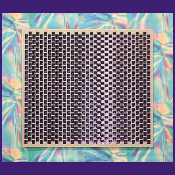 Kandi Planner Peyote Stitch | Pre-Made & Ready to Ship | Original Size | Colors: Dragon Scales/Glow-in-the-Dark