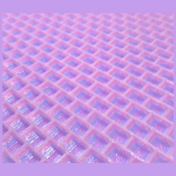 Kandi Planner Peyote Stitch | Pre-Made & Ready to Ship | Original Size | Color: Fairy Floss