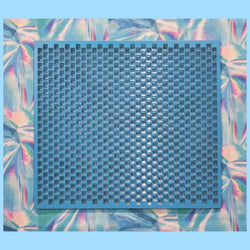 Kandi Planner Peyote Stitch | Pre-Made & Ready to Ship | Original Size | Colors: Glitter Blue/Pastel Blue