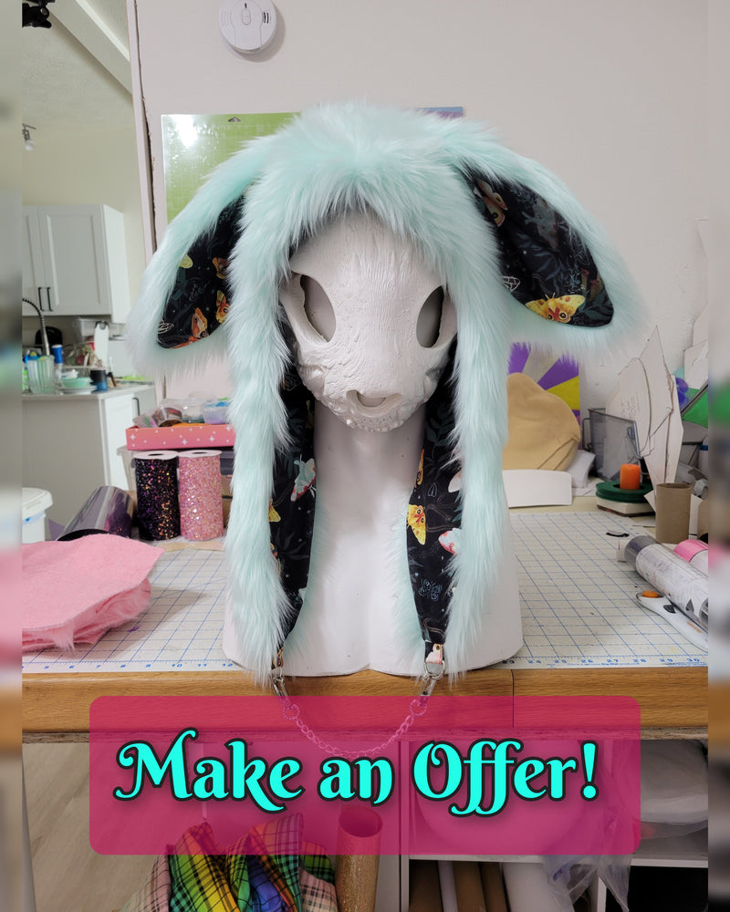 Make an Offer! Minty Moth Lop Halfie (Large)