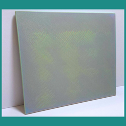Kandi Planner Peyote Stitch | Pre-Made & Ready to Ship | Original Size | Color: Muddled Green Rainbow