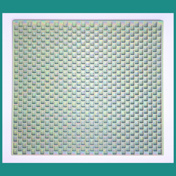 Kandi Planner Peyote Stitch | Pre-Made & Ready to Ship | Original Size | Color: Muddled Green Rainbow