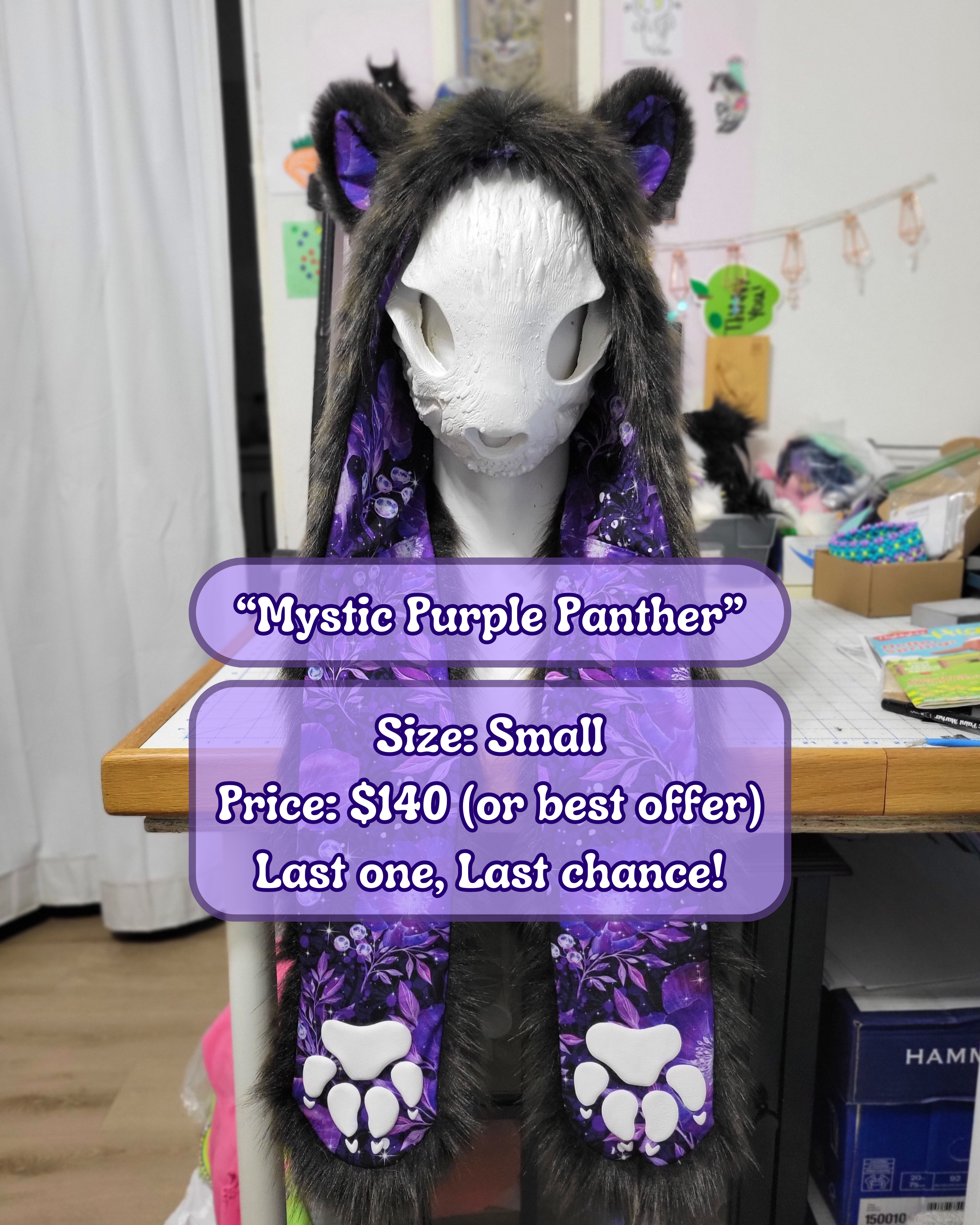 SMALL - Mystic Purple Panther