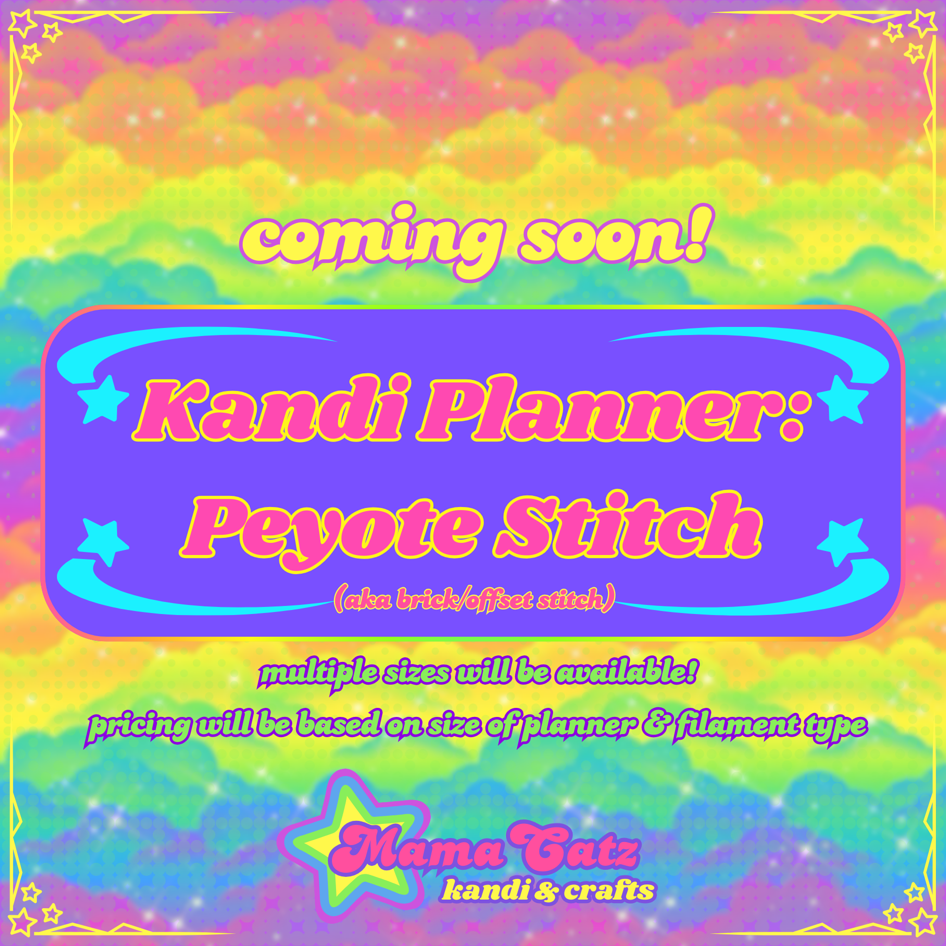 Kandi Planner: Peyote Stitch (COMING SOON!)