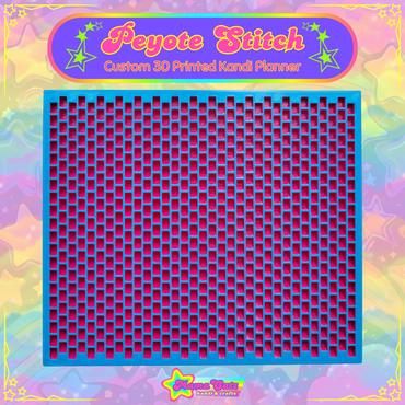 Made to Order - Kandi Planner: Peyote Stitch - AVAILABLE NOW!!!
