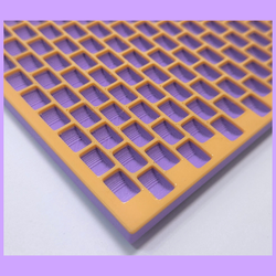 Kandi Planner Peyote Stitch | Pre-Made & Ready to Ship | Original Size | Colors: Light Purple/Pastel Peach