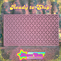 Ready to Ship! 6X-Base Stitch Kandi Planner (Pastel Pink)