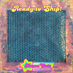 Ready to Ship! Peyote Stitch Kandi Planner (RESIN! Mermaid's Lagoon)