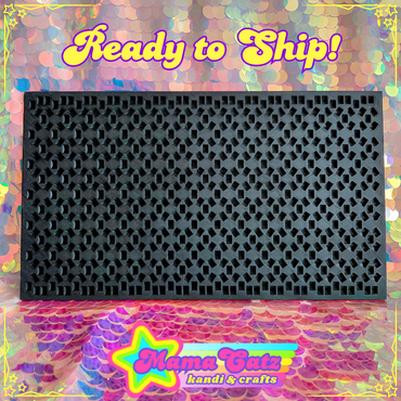 Ready to Ship! 6X-Base Stitch Kandi Planner (Black)