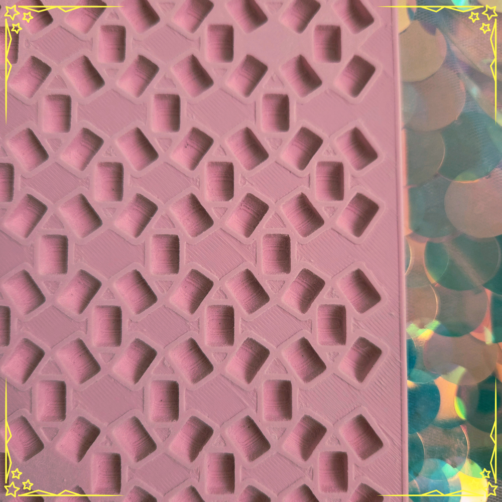 Ready to Ship! 6X-Base Stitch Kandi Planner (Pastel Pink)