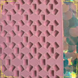 Ready to Ship! 6X-Base Stitch Kandi Planner (Pastel Pink)