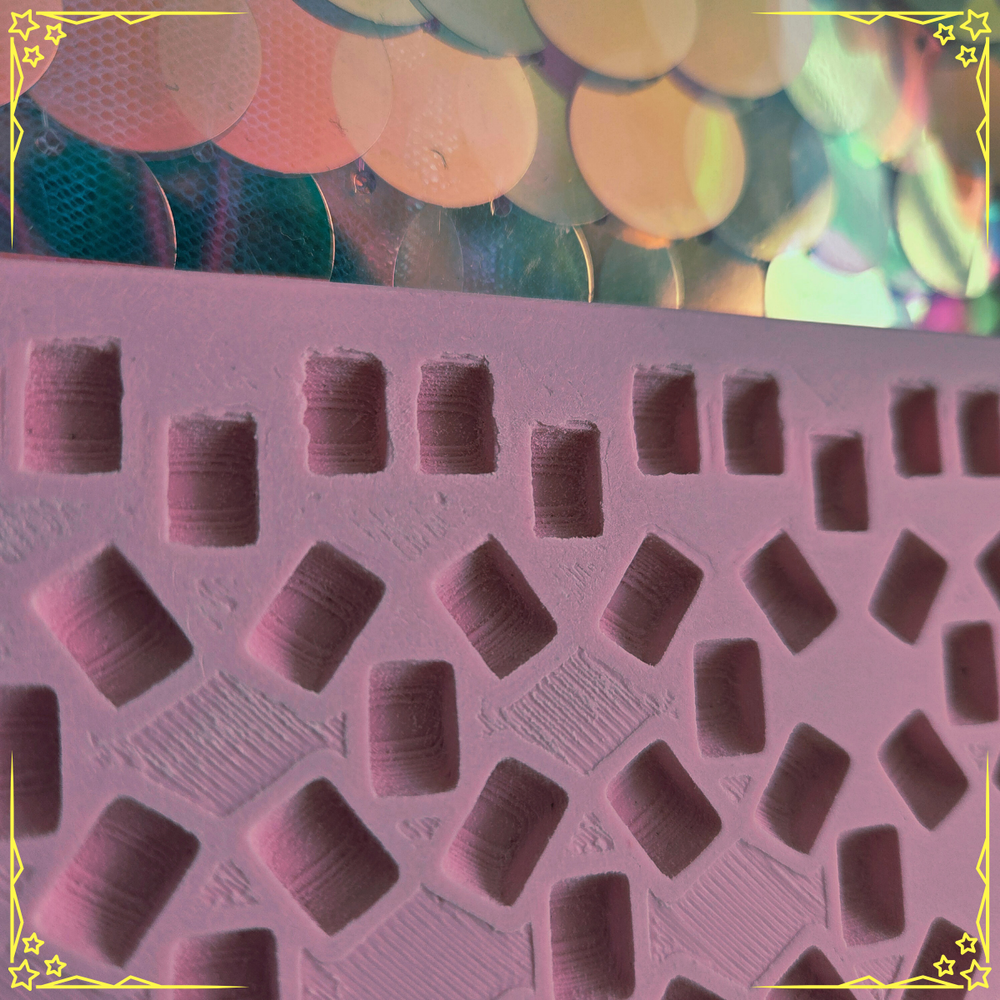 Ready to Ship! 6X-Base Stitch Kandi Planner (Pastel Pink)