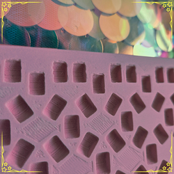 Ready to Ship! 6X-Base Stitch Kandi Planner (Pastel Pink)
