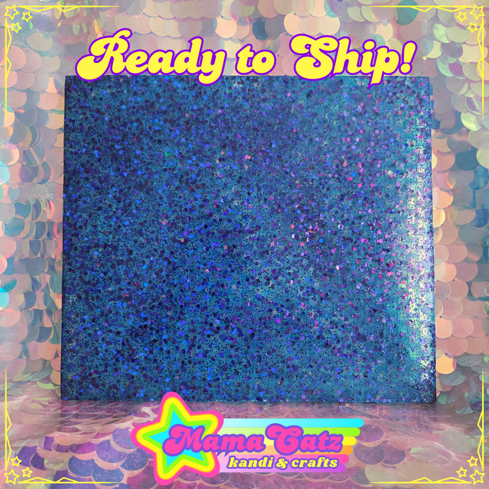 Ready to Ship! Peyote Stitch Kandi Planner (RESIN! Mermaid's Lagoon)