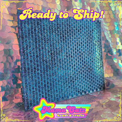 Ready to Ship! Peyote Stitch Kandi Planner (RESIN! Mermaid's Lagoon)