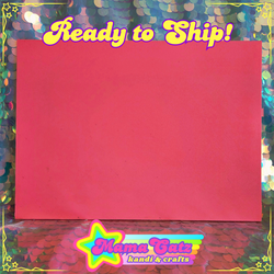 Ready to Ship! Large Peyote Stitch Kandi Planner (Pink & Yellow)