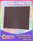 Peyote Stitch (Original Size) Night Black & Light Pink