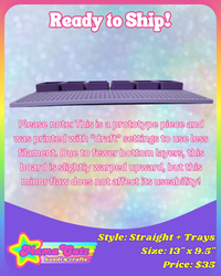 Straight Stitch + Trays (Prototype)