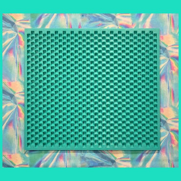 Kandi Planner Peyote Stitch | Pre-Made & Ready to Ship | Original Size | Color: Vibrant Teal solid