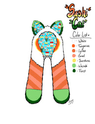 Sushi Cat Full Hood (Size Small)