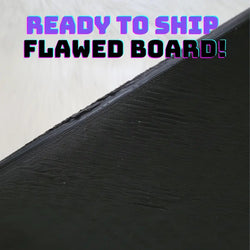 FLAWED ITEM - Ready to Ship! Bead Board (Night Black Solid)