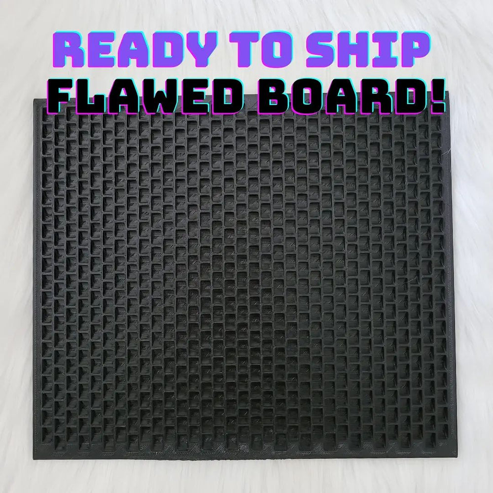 FLAWED ITEM - Ready to Ship! Bead Board (Night Black Solid)